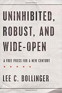 bollinger president university press 2010 columbia robust uninhibited open oxford published inalienable rights century lee treadmill